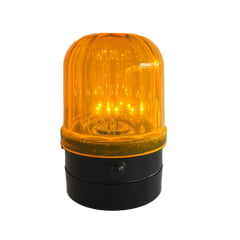SINALIZADOR ELETRÔNICO LED PARA VIATURA COM BASE MAGNÉTICA_AMARELO